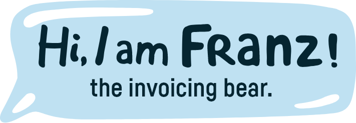 I am Franz, the invoicing bear