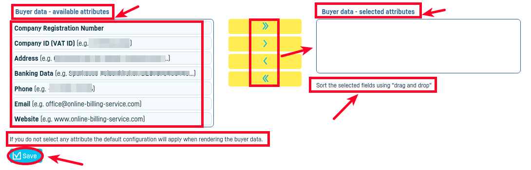 Document layout settings - step 4
