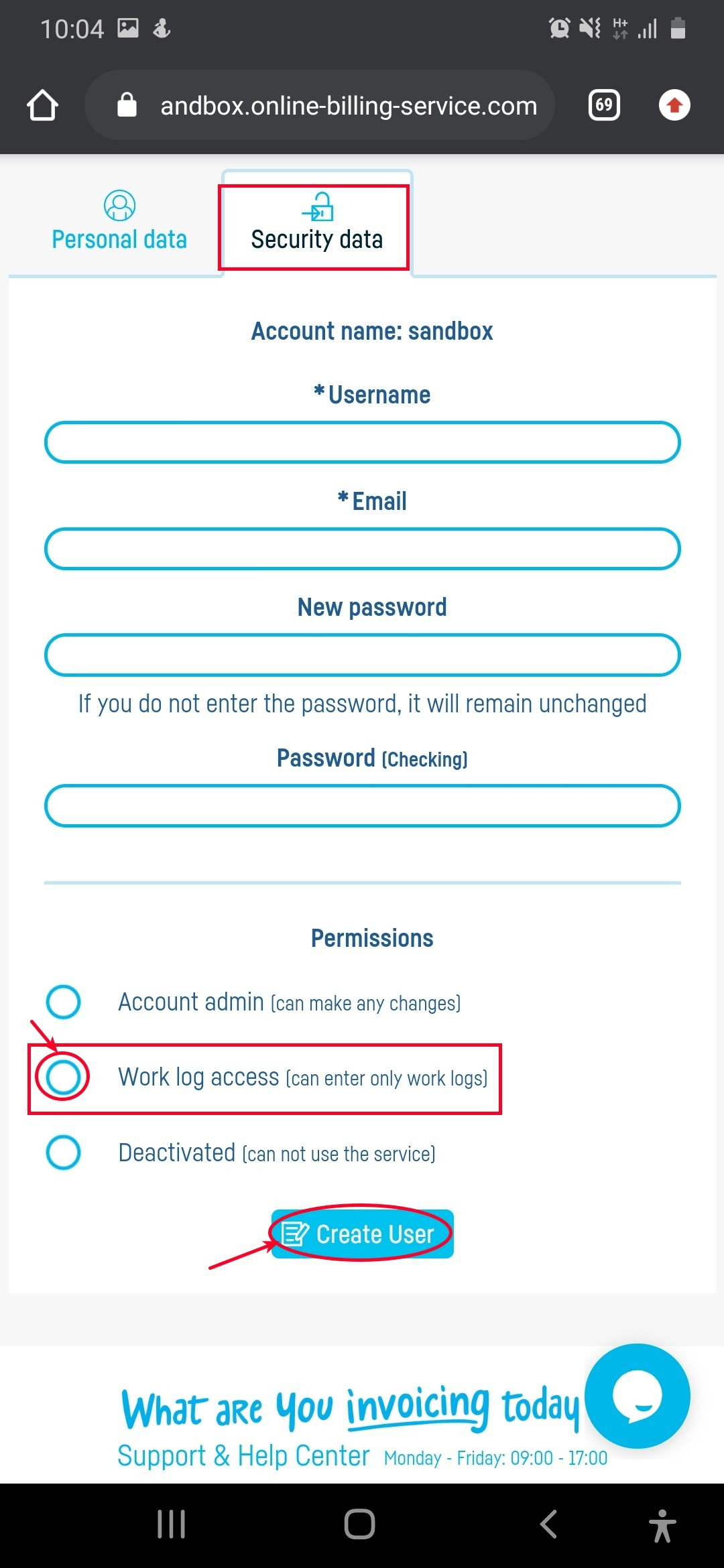 How do I add new users? - step 4