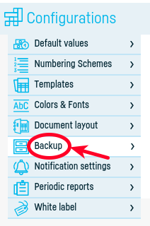 Data backups - step 2