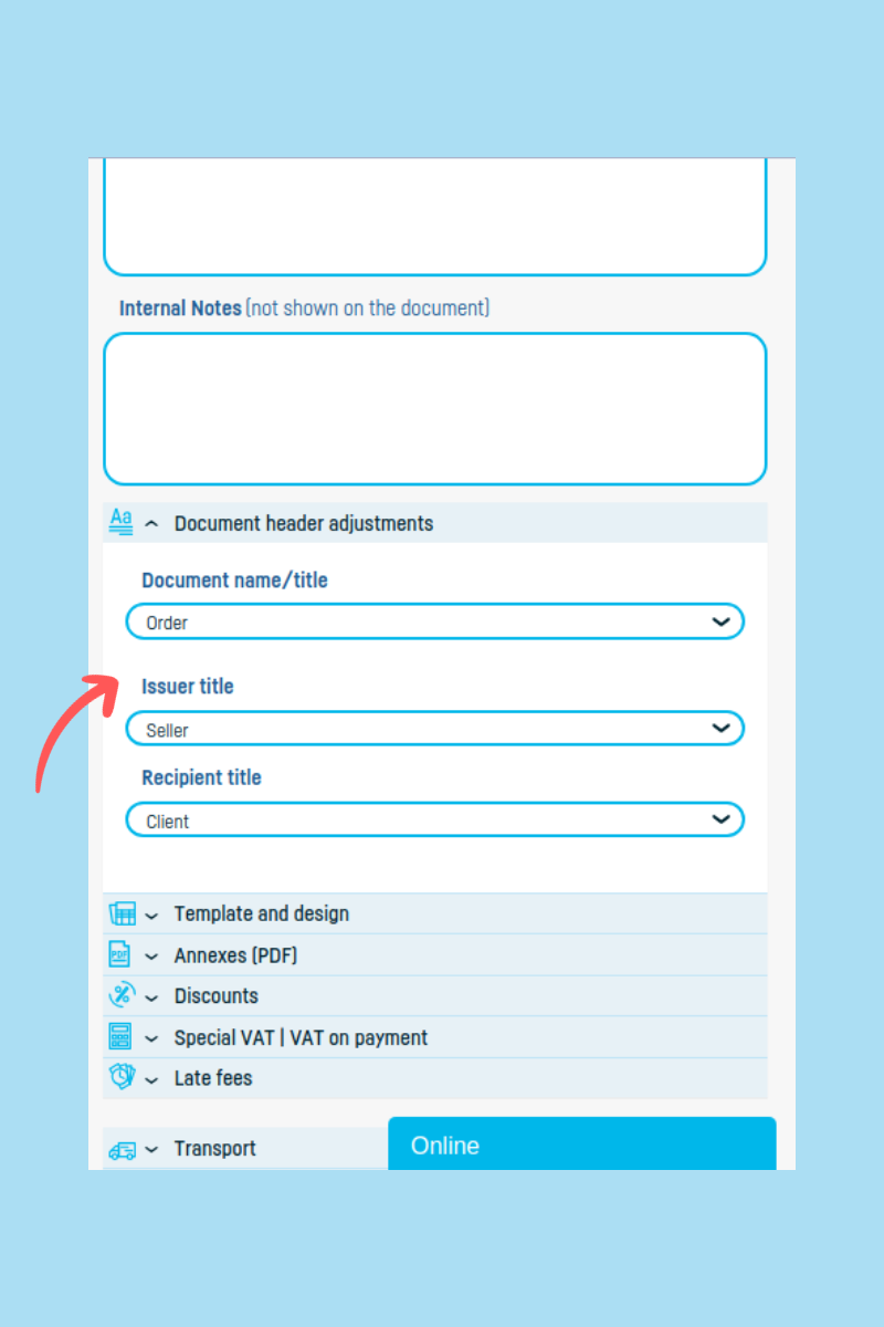 How to Add and Customize a Order - step 3