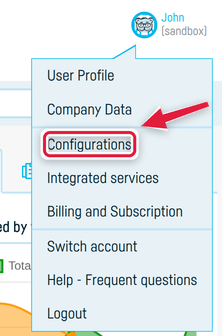 How do I change the appearance of an invoice? - step 1