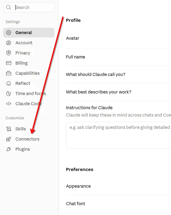 How to connect Claude.ai to online-billing-service.com - step 5